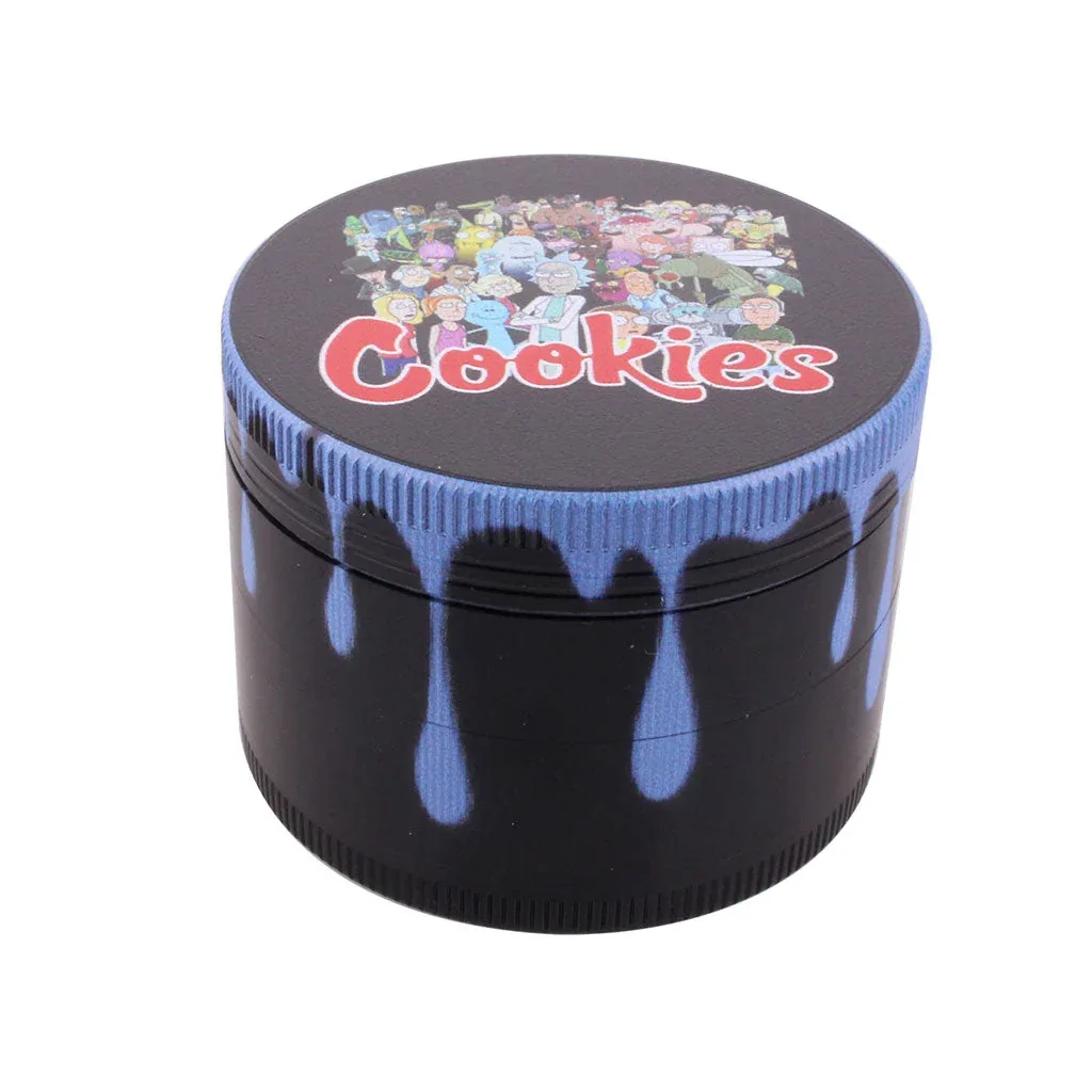 Color Drip Aluminum 4-Piece Herb Grinder - Image 2