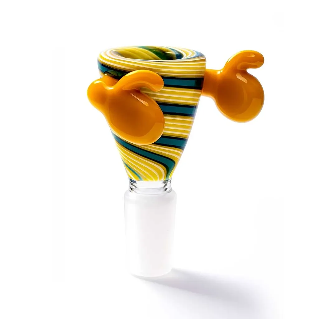 Boxing Gog Glass Flower Bowl - Image 2