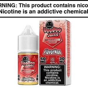 WATERMELON CHERRY BY VOODOO JOOS FLAVORMAX SALTS 30ML