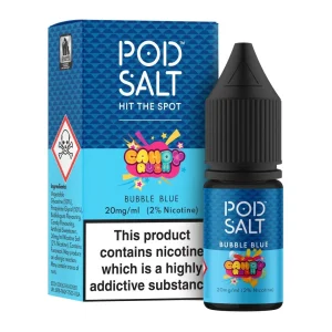 !!! Bubble Blue Pod Salt Fusion 10ml nicotine salt e-liquid !!!