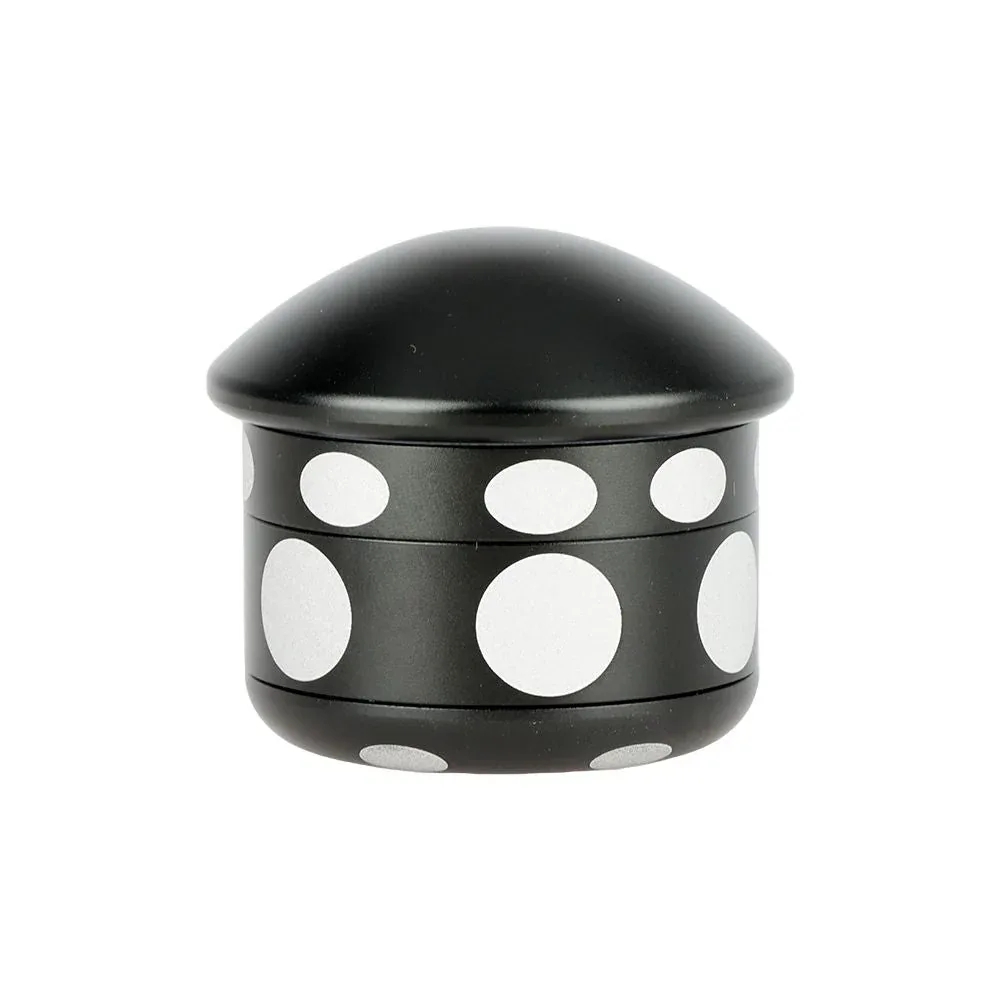 Mushroom Aluminum Grinder - 4pc / 1.8" / Colors Vary - Image 2