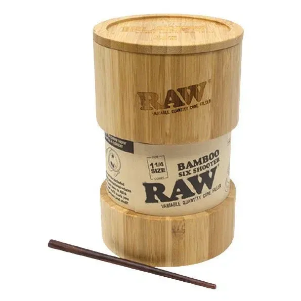 Raw Bamboo Six Shooter Cone Filler - Image 2