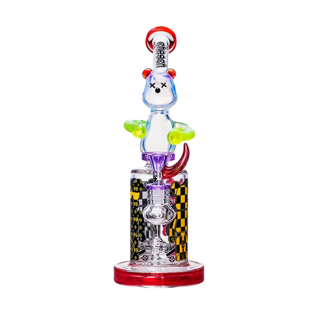 Cheech Glass 12" Ted Up Water Pipe - Image 2