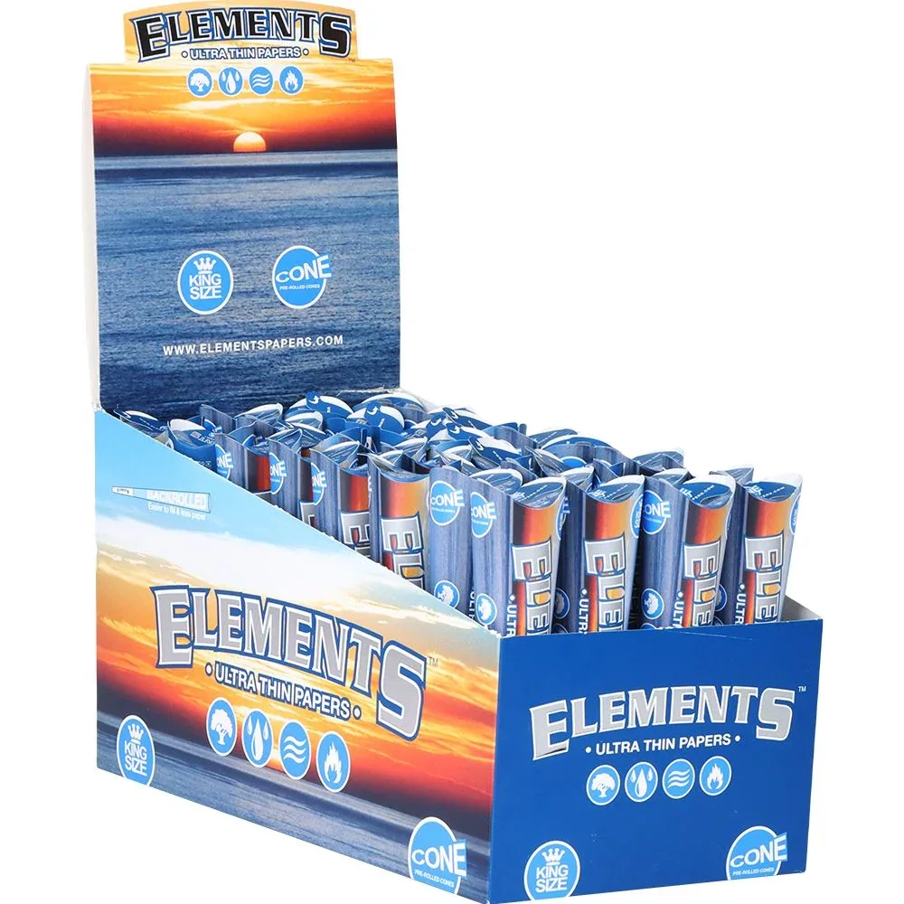 Elements Ultra Thin Pre-Rolled Cones | 32pk - Image 2