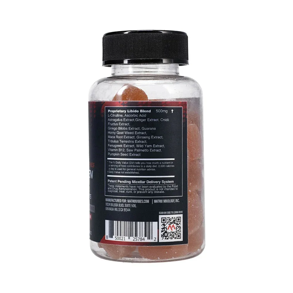 Matrix Daily Vitality Gummies for Men Strawberry 30-Pack 5 oz. Bottle - Image 2