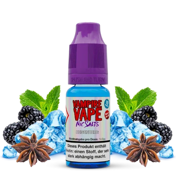 Vampire Vape Heisenberg Nic Salt – The Original Fruity Menthol E-Liquid
