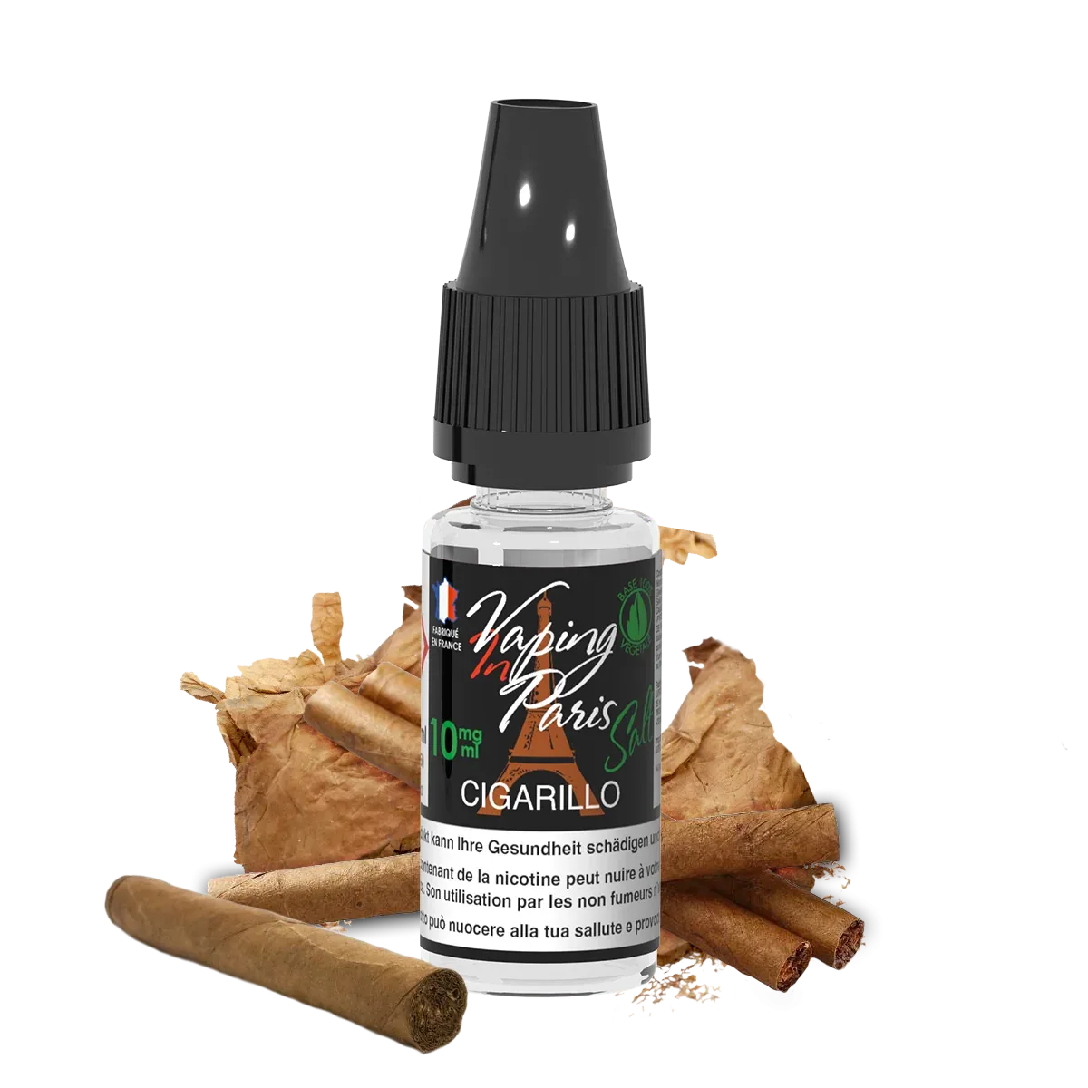 VIP Vaping in Paris – Cigarillo Salt Nicotine E-Liquid