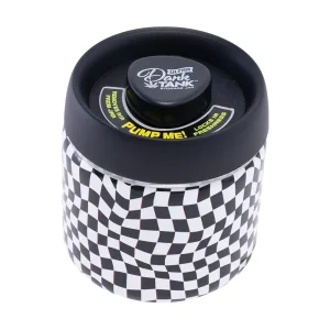 Fujima Dank Tank Vacuum Glass Jar - 4.2" / Checkerboard