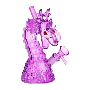 SeshGear Rising Dragon Glass Water Pipe | 6.75" | 14mm F