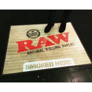 Raw Bamboo Door Mat