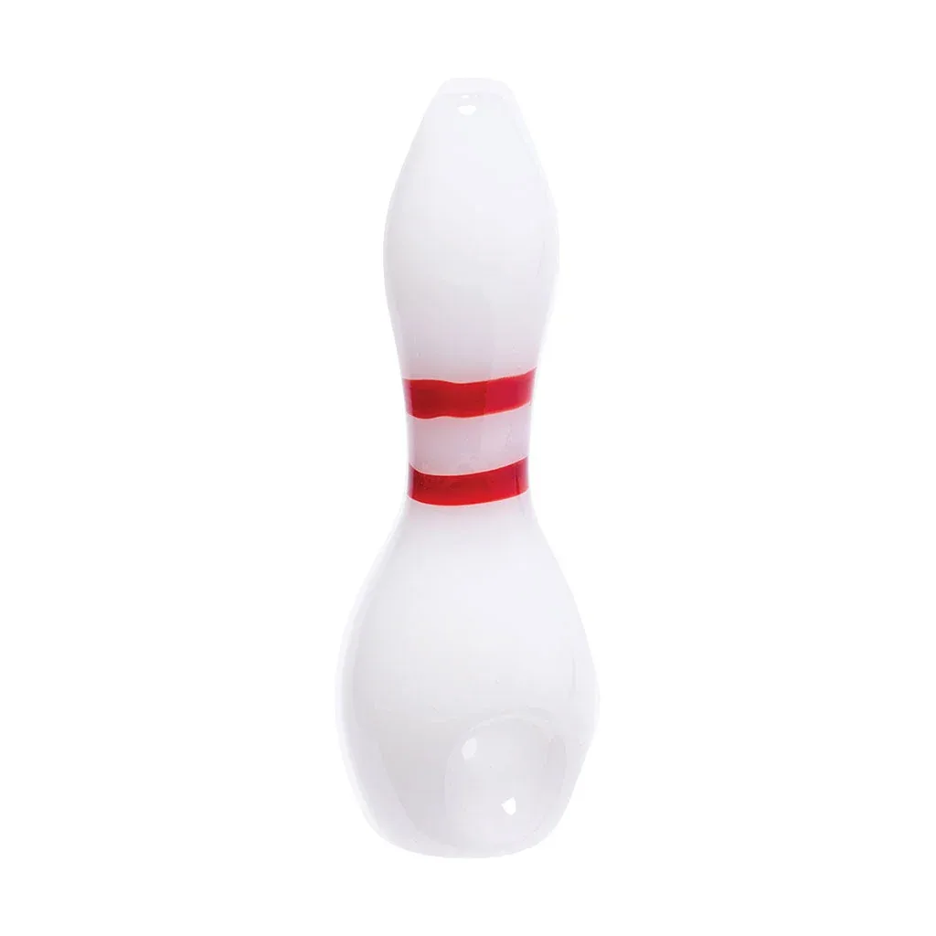 Bowling Pin Glass Hand Pipe