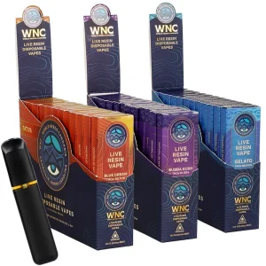 WNC THCA Live Resin Disposable | 1g | 12ct Display
