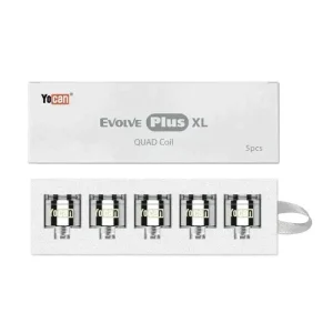 Yocan Evolve Plus Xl Quad Quartz Coil 5Pk