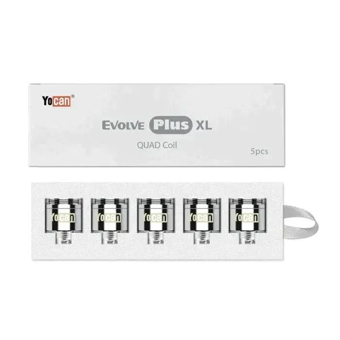 Yocan Evolve Plus Xl Quad Quartz Coil 5Pk
