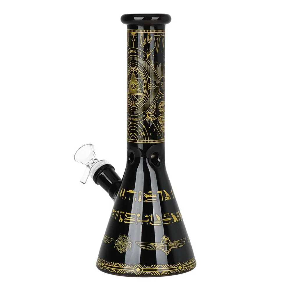 Infernal Eye Beaker Glass Water Pipe - 9.75" / 14mm F - Image 2