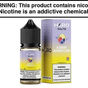 BLUEBERRY RASPBERY LEMON BY HERO SALTS 30ML