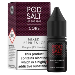 Mixed Berries Ice Pod Salt Core 10ml nicotine salt e-liquid