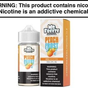 PEACH FROST BY MR. FREEZE 100ML