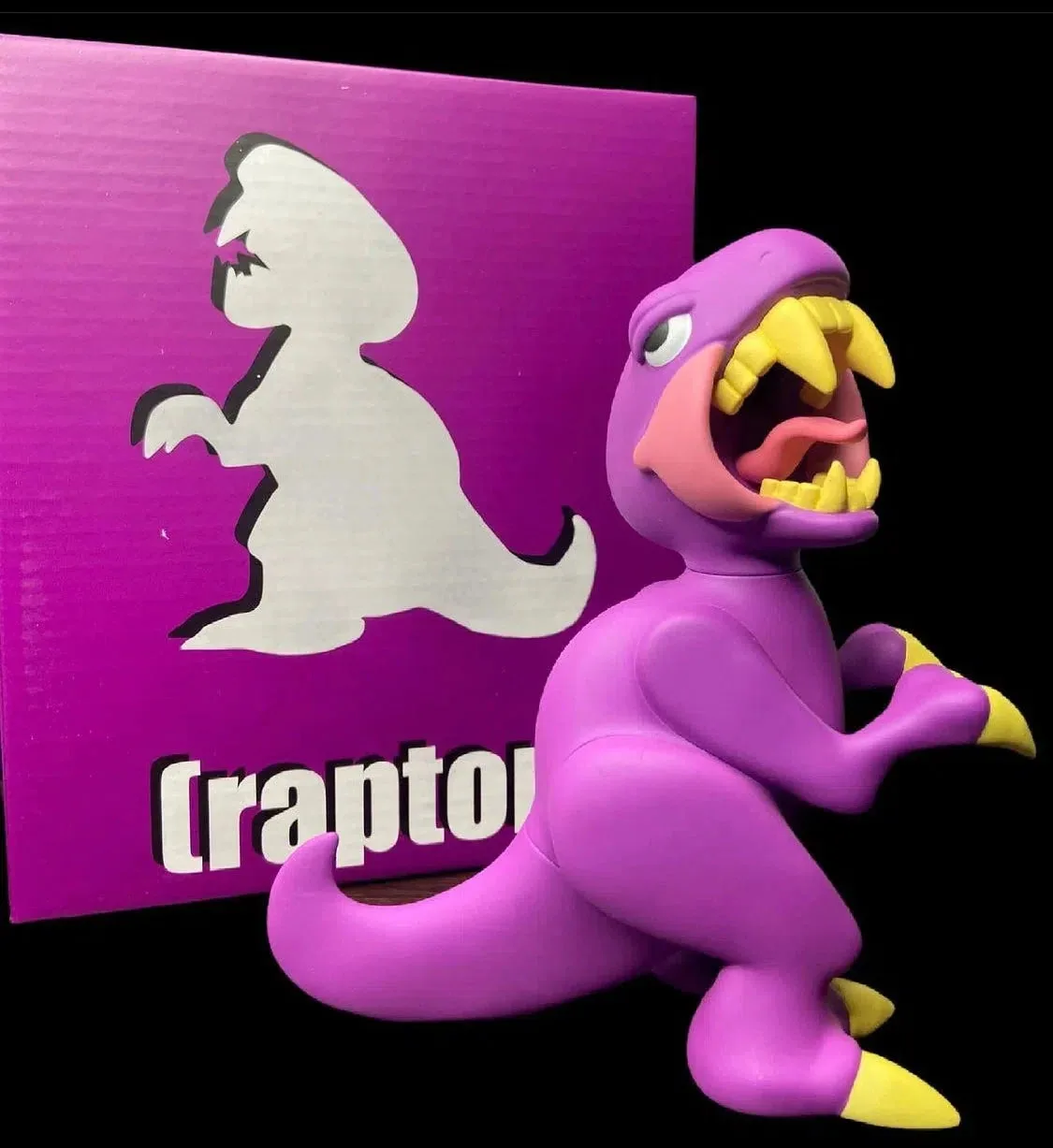 Elbo Glass Open Mouth Raptor Vinyl