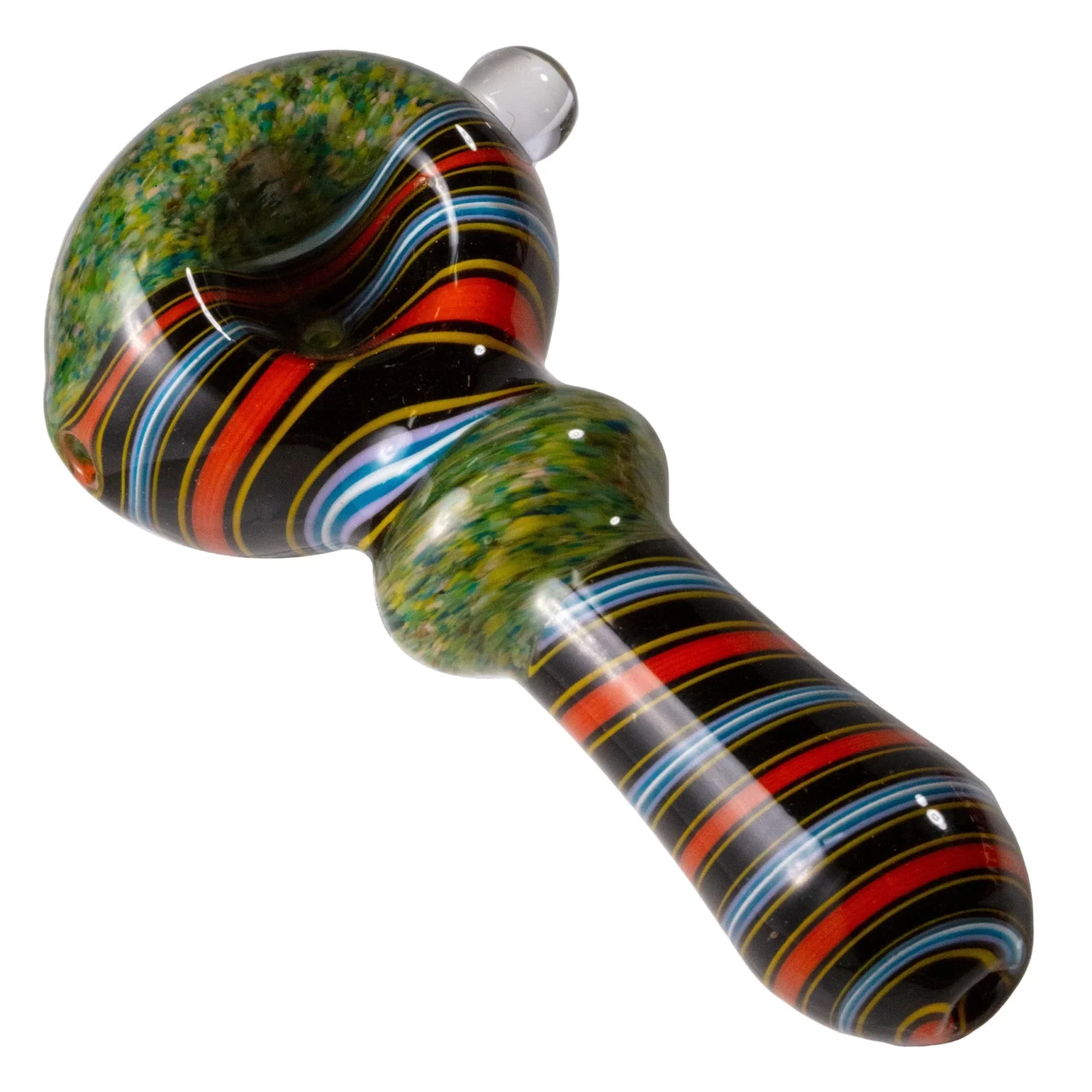 Candy Stripe Spoon with Ring Neck (Various Colors) - Image 2