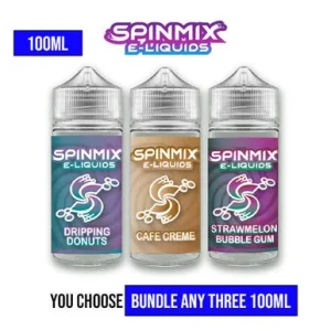 SpinMix E-Liquids 100ml Pick 3 Bundle (300ML) ⋆ $28.99