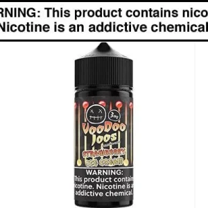 STRAWBERRY ICE CREAM BY VOODOO JUICE 100ML