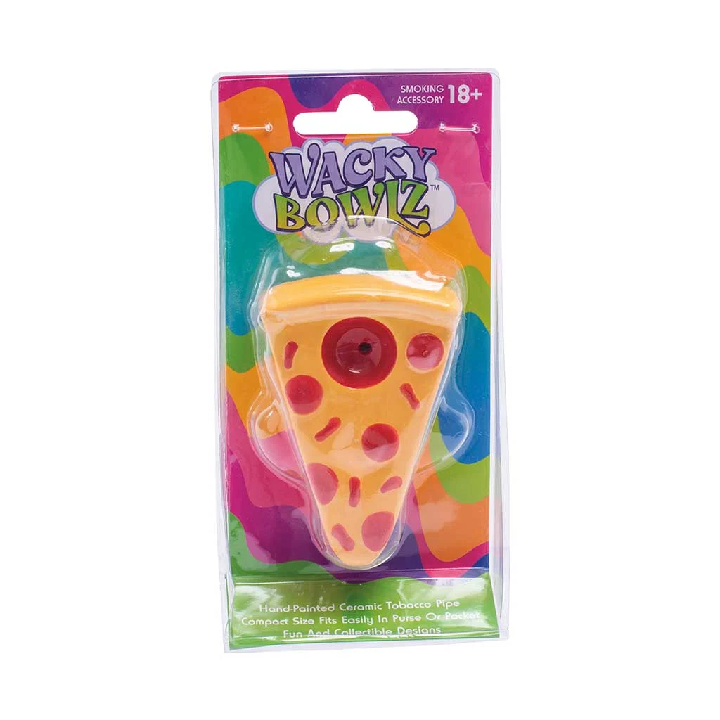 Pizza Slice Ceramic Pipe - Wacky Bowlz - Image 2