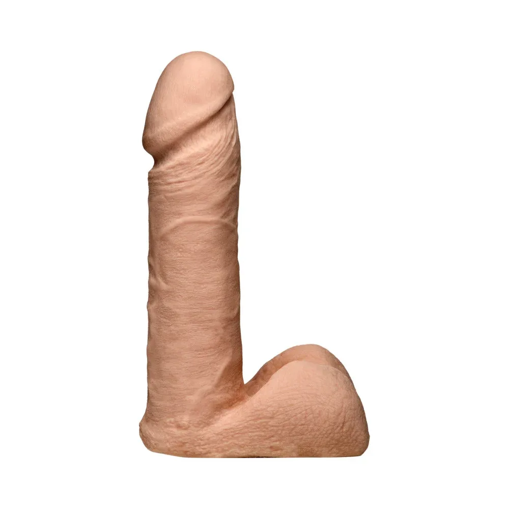 Vac-U-Lock - 7 Inch ULTRASKYN Cock - With Ultra Harness White - Image 2