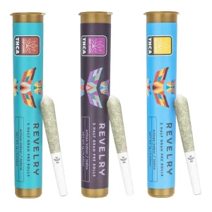 Revelry Premium Indoor THCA Pre-Rolls | 0.5g | 2pc Pack