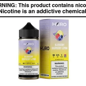 BLUEBERRY RASPBERRY LEMON BY HERO 100ML