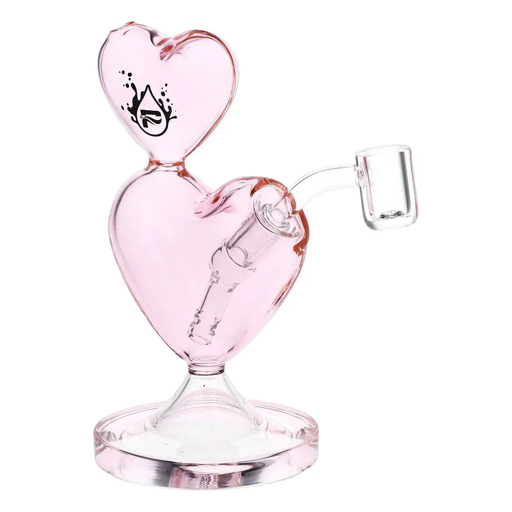 Pulsar Two-Hearted Glass Dab Rig | 6.5" | 14mm F - Image 2
