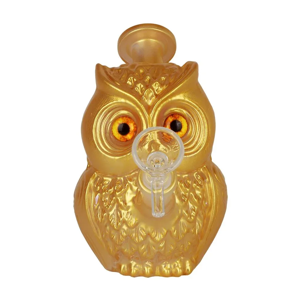 3CT BUNDLE - SeshGear Tiny Hooters Glass Water Pipe - 5" / 14mm F / Assorted Colors - Image 2