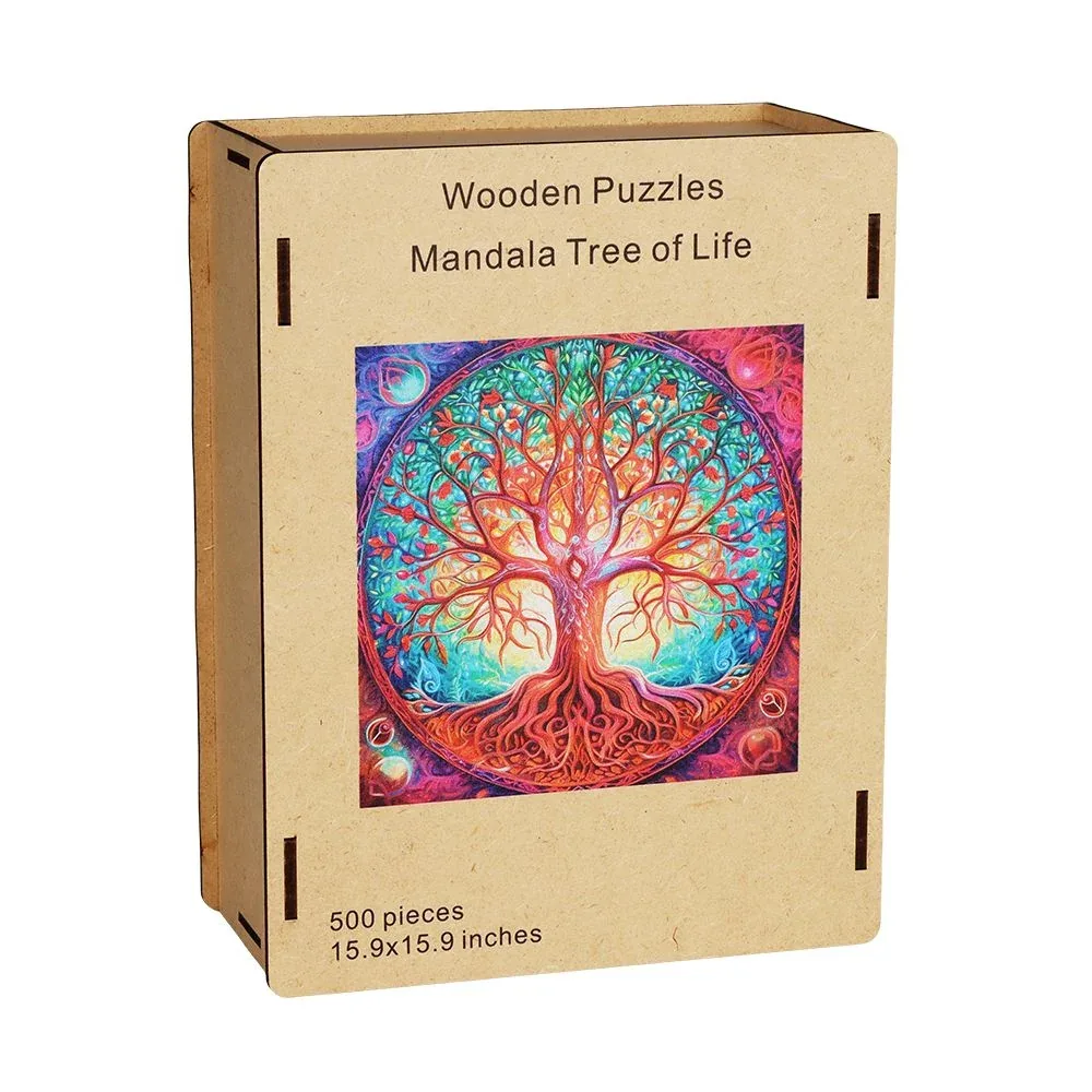 Tree of Life Whimsy Wooden Puzzle - 500 Pieces