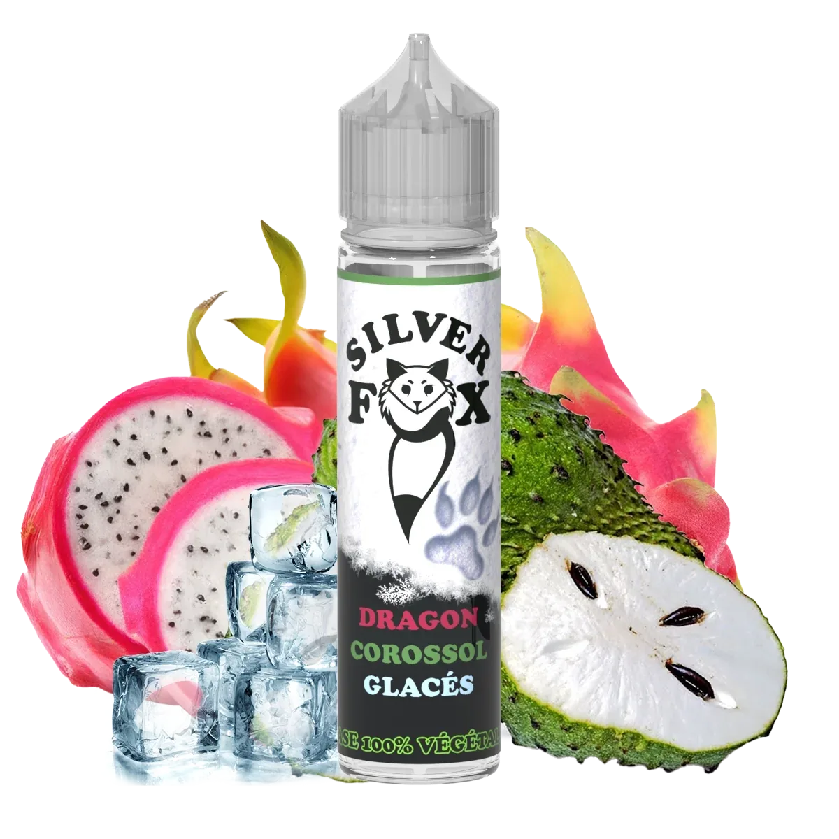 Dragon Corossol ice Silver Fox 50ml shake and vape e-liquid