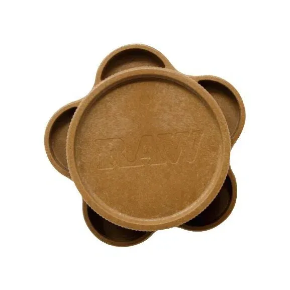 Raw Gripper Grinder 3pc Hemp Plastic Fluffy Grind - Image 2