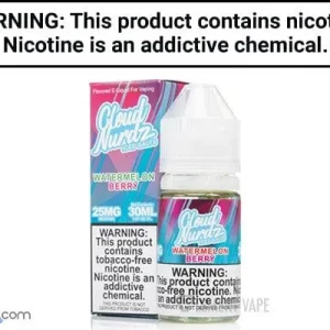WATERMELON BERRY ICED BY CLOUD NURDZ SALT TFN 30ML