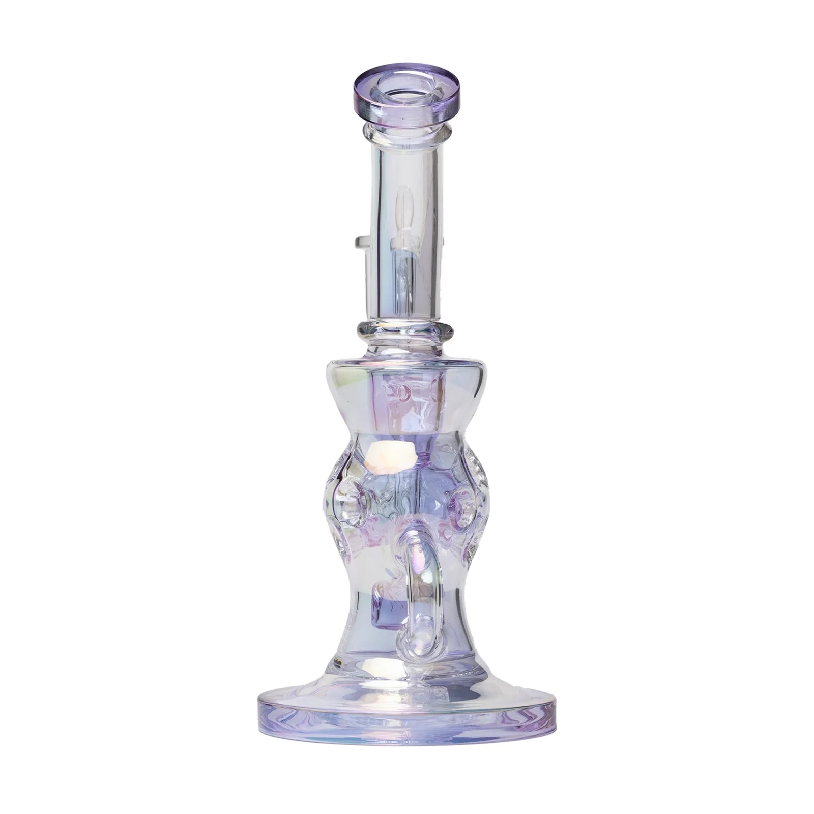 Human Grade 8.5" Swiss Incycler Glass Rig Recycler Water Pipe