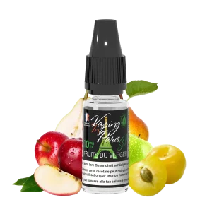 VIP Vaping in Paris – Fruits du Verger Salt Nicotine E-Liquid