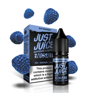 Blue Raspberry Just Juice 10ml nicotine salt e-liquid