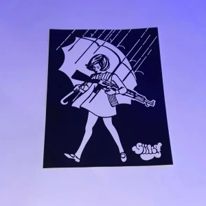 Slinger Assault Girl Sticker