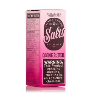 Vape Pink Cookie Butter Salts 30ml ⋆ $12.99 ⋆ Salt Nic