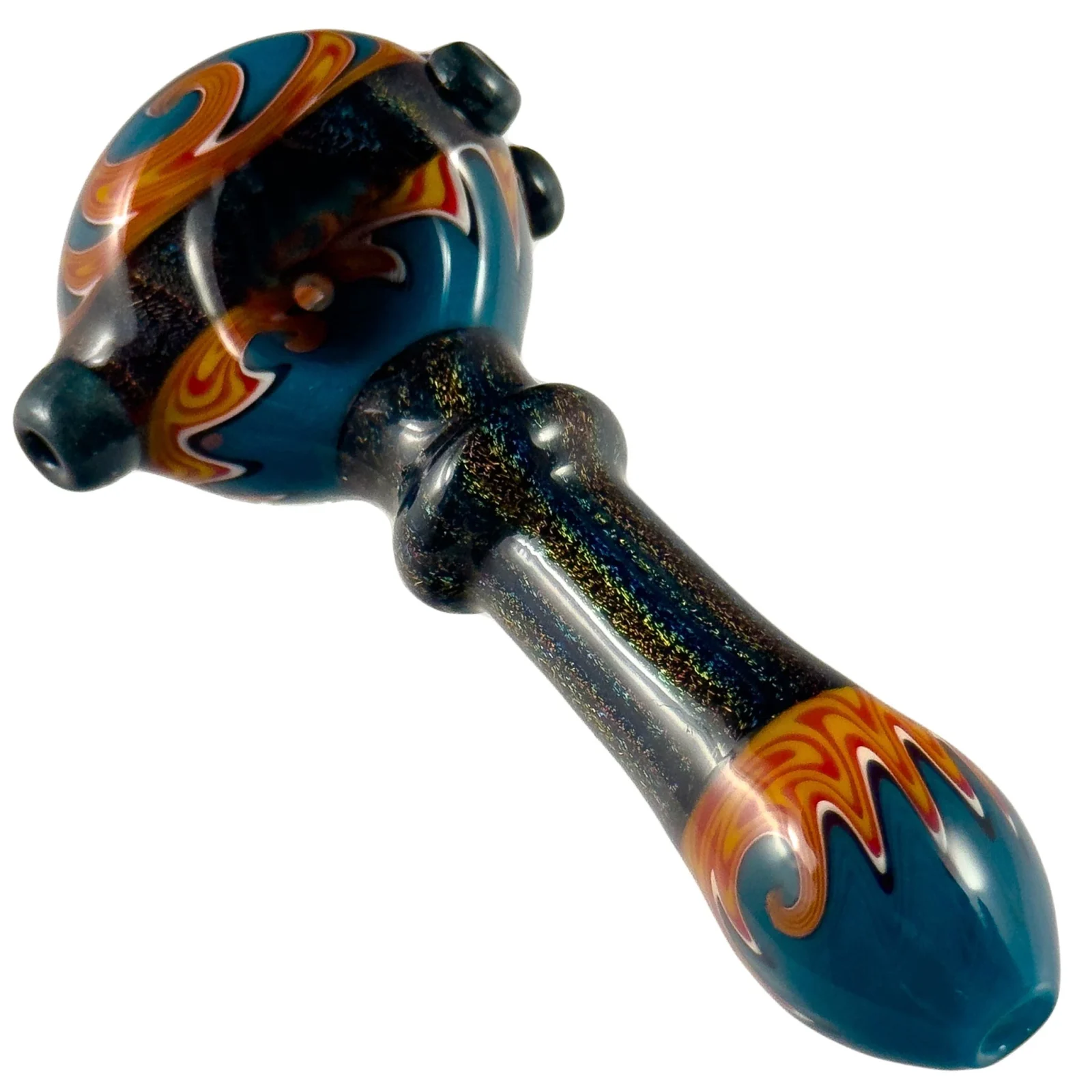 Five Section Dichro Fire Spoons (Various Colors) - Image 2