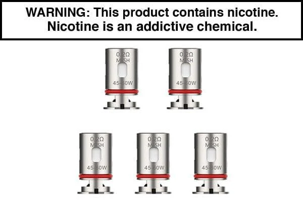 VAPORESSO GTX REPLACEMENT COILS (5 PACK)