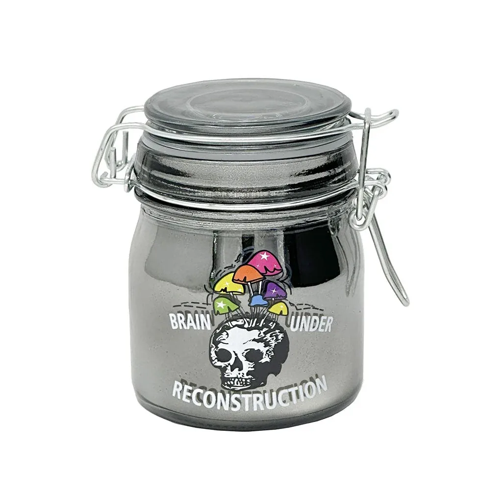 Brain Under Reconstruction Clamping Lid Stash Jar