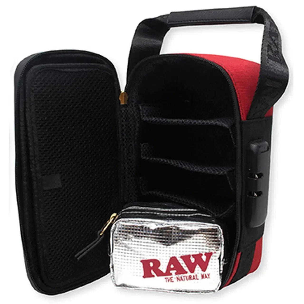 Raw Dank Locker Carry All Bag with Removable Bag Inside - Image 2