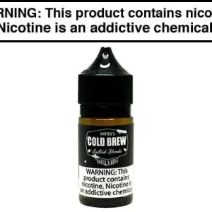 VANILLA BEAN BY NITRO'S COLD BREW SALTS 30ML