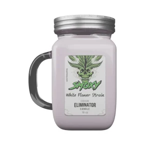 Smoxy White Flower Strain Smoke Candle