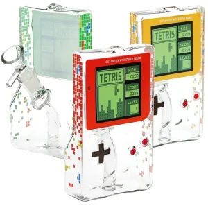 3CT BUNDLE - Gamedude Glass Bubbler - 6.5" / 14mm F / Assorted Colors