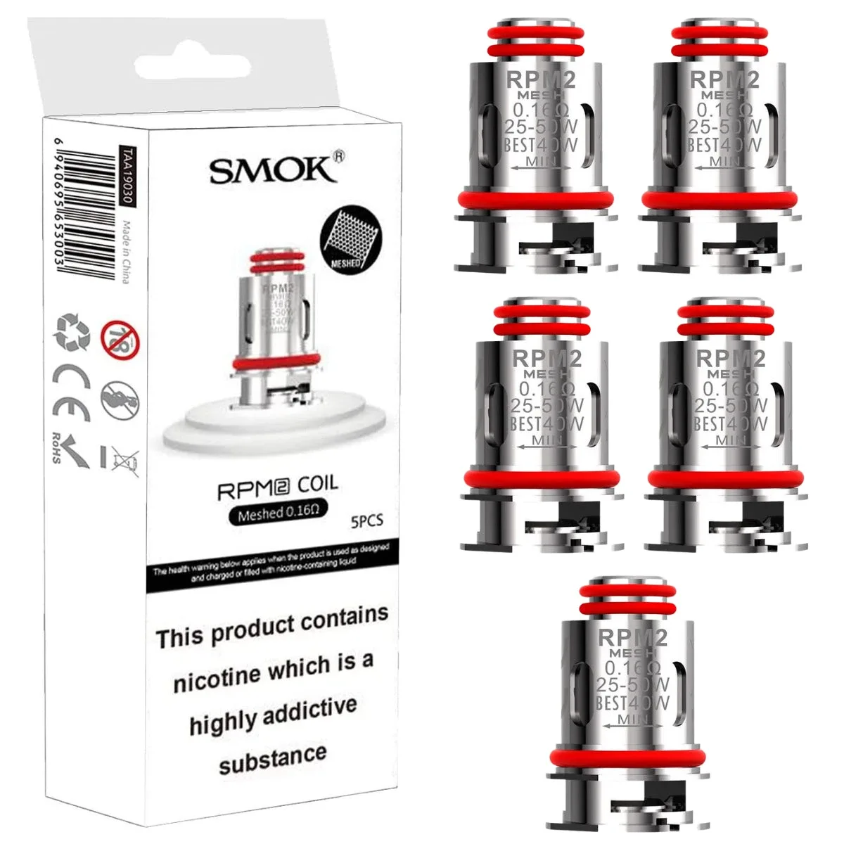 SMOK RPM 2 Coils (5-Pack)