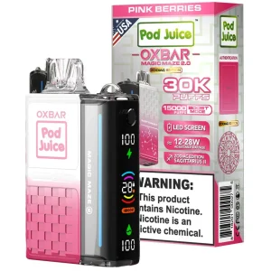 Oxbar Magic Maze 2.0 30000 Puffs Disposable Vape - Pink Berries (Sagittarius II)